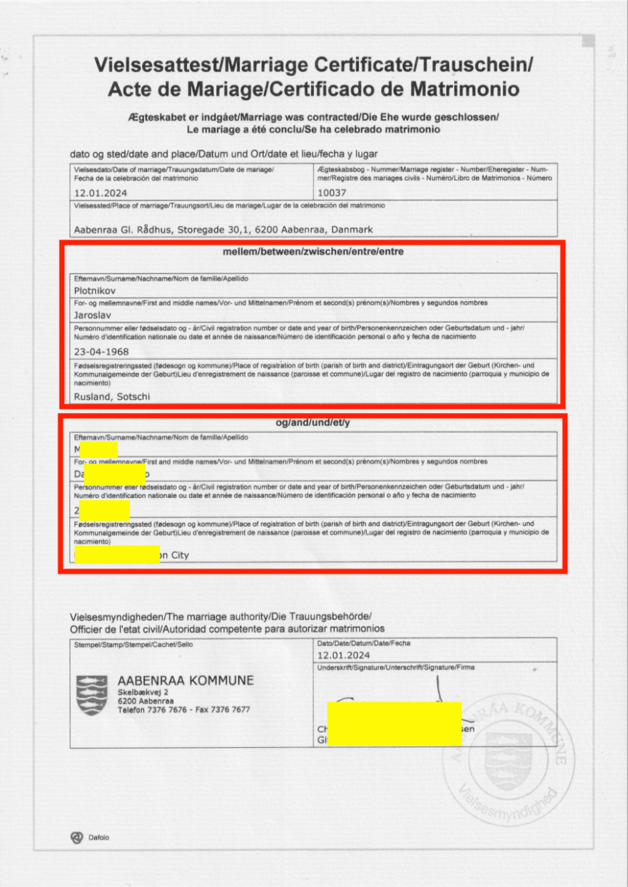 receipt quittung